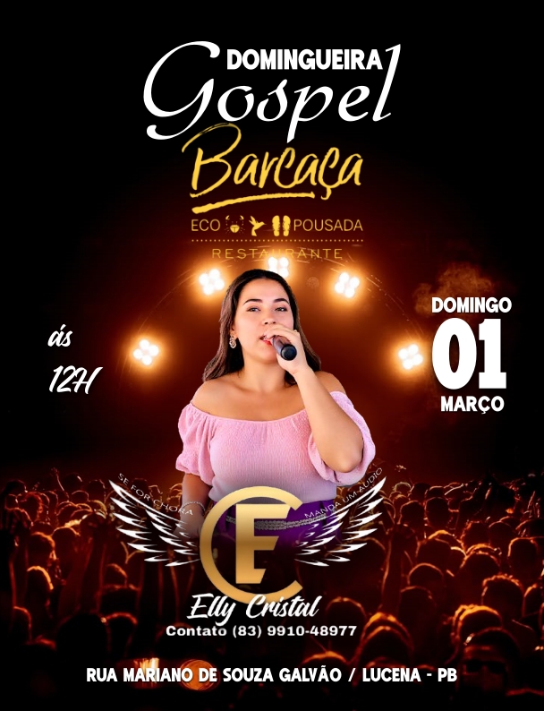 Domingueira Gospel - Elly Cristal